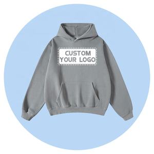 Nouveaux sweats à capuche surdimensionnés pour hommes, logo personnalisé, sweats à capuche unis pour hommes, vente chaude, sweats à capuche en coton confortables pour hommes - Product Image 2