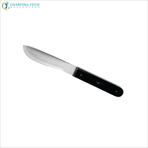 Cuchillo de Autopsia Premium CHARISMATECH Walb, Hoja de 11cm, 14cm, 17cm, Acero Inoxidable, Mango de Madera, Instrumento Forense de Patología Post Mortem - Product Image 3