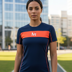 High Elasticity Sublimated <b>Compression</b> <b>Shirt</b> Form Fitting Training Gear Anti-Chafe Seams Gym Workout Performance - Product Image 6