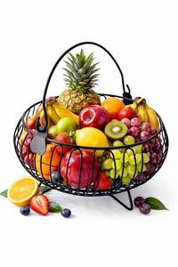 Panier de rangement rectangulaire en métal robuste, grande capacité, organisateur de placard - Product Image 2