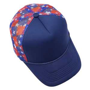 Gorra de Béisbol Unisex Transpirable de Malla a Cuadros, Estilo Casual de Primavera/Verano, Ajustable para Adultos, de Poliéster - Product Image 3