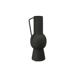 Pot de fleur en métal de style classique avec poignées Vases décoratifs multi-finitions pour la décoration de sol et de table pour la maison et le jardin - Product Image 1