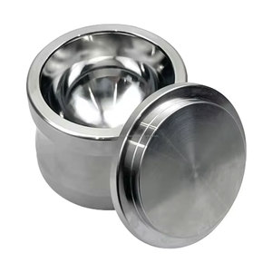 ชามผสมกระดูกสแตนเลสสตีลสำหรับทันตกรรม รุ่น WPS-BM-LD ยี่ห้อ WORLD PRECISION SURGICAL พร้อมฝาปิด ด้ามจับออกแบบตามหลักสรีรศาสตร์ ได้รับการรับรองมาตรฐาน CE - Product Image 1