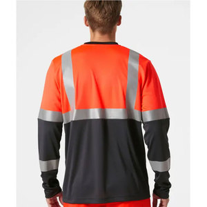 Nouvelle arrivée : Chemise de sécurité à manches longues haute visibilité, tendance, réfléchissante, vente en gros directe d'usine - Product Image 4