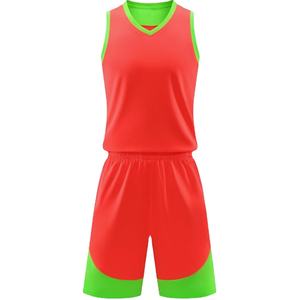 Vente chaude nouveau style maillot de basket-ball pour hommes et shorts tenue de sport à séchage rapide uniforme d'entraînement d'équipe - Product Image 4