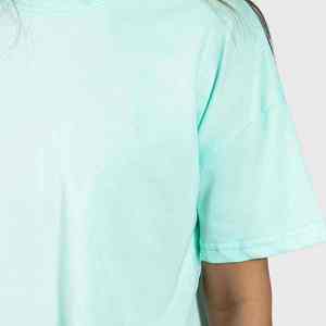 Hot Selling <b>Women</b> Crop Top Premium Outfit Short Sleeve Cotton O Neck Fashionable Casual Streetwear Crop Top for Everyday Comfort - Product Image 5