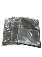 Sac poubelle en PE robuste à fermeture étoile, extra résistant, anti-fuite, écologique, de haute qualité, 55 gallons, noir, plastique industriel