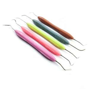 Kit d'instruments de restauration dentaire pour composites, outils de placement de résine à double extrémité pour dentistes - Product Image 3