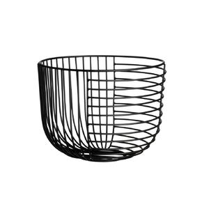 Panier de rangement pour fruits de luxe tendance, de qualité supérieure, en métal antique, design élégant, avec taille et forme personnalisées en bois - Product Image 4