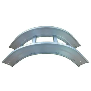 High quality manufacturing Anodes Aluminium extrusion Elbows Aluminium Cable Trays