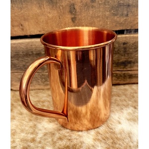 Taza de Cobre con Asa, Diseño Vintage, Ecológica - Product Image 5