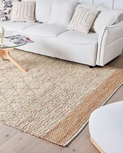 Alfombra Dhurrie de Lana Tejida a Mano, Reversible, con Rayas Geométricas, para Sala de Estar, Comedor, OEM - Product Image 6