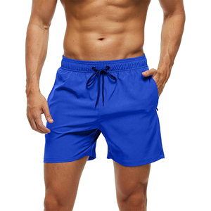 Shorts de sport pour hommes à taille élastique, séchage rapide, respirants, imperméables, taille haute, en promotion à prix abordable - Product Image 1