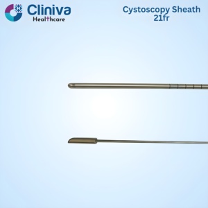 Cystoscope Sheath with Obturator 21Fr Manual <b>Laparoscopic</b> <b>Instruments</b> Surgical <b>Instrument</b> Set - Product Image 4