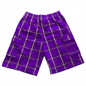 Pantalones Cortos Sólidos para Hombre, Cintura Media, Banda Elástica, Bolsillos, Casuales, Transpirables, de Secado Rápido, Estilo Tejido, 100% Algodón, Ecológicos, Digitales - Product Image 4