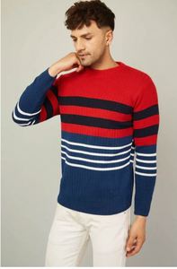 Suéter de Punto Grueso y Cálido para Hombre, Estilo Casual, para Invierno, Suave al Tacto, Ligero - Product Image 2