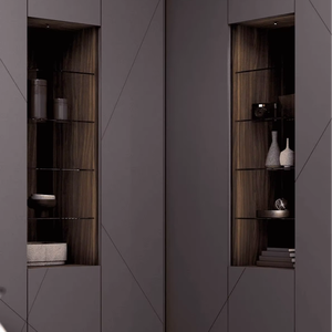 Armario de Madera Moderno JY Project, Diseño Personalizado, con Puertas Corredizas, Mueble de Dormitorio Independiente, Diseño de Vestidor - Product Image 2