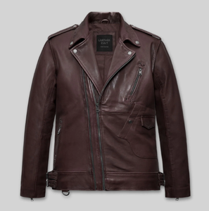 Veste en cuir pour homme, coupe-vent, veste en cuir pour homme et femme, styles personnalisés, Charlotte Burnt, plusieurs couleurs, veste en cuir 2006 - Product Image 4