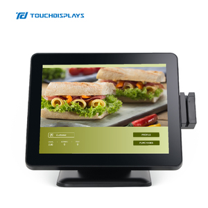 15 pouces Caisse Enregistreuse Magasin de Détail Écran Tactile Terminal <span class=keywords><strong>Paiement</strong></span> Restaurant Machine Tout <span class=keywords><strong>En</strong></span> Un Pos <span class=keywords><strong>Banque</strong></span> Stand Pos Systèmes - Product Image 1