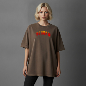 Camiseta de Lujo Unisex 100% Algodón, Oversize, Ecológica, con Serigrafía Frontal Personalizada, Manga Corta, de Secado Rápido para Mujer - Product Image 1
