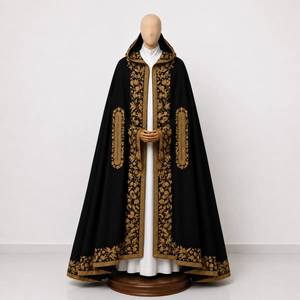 Cape brodée de haute qualité, sur mesure, style orthodoxe, forme rectangulaire, nouveau design, en feutre non tissé blanc, collection Venezia - Product Image 5