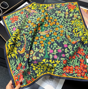 Tela de Satén Suave para Bufandas con Impresión Personalizada, para Promoción de Negocios de Moda en Europa, Israel e Islas, Fabricación OEM y ODM - Product Image 3