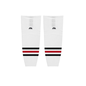 OEM Custom Design Sublimated Ice Hockey <b>Socks</b> Anti-Cut Lightweight <b>Polyester</b> Mesh Performance Team Hockey <b>Socks</b> With Brand Logo - Product Image 3