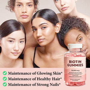 Gummies à la biotine de qualité supérieure, complément alimentaire, fabricant OEM ODM, marque privée, vente en gros, provenance Inde - Product Image 3