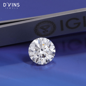 D'vins Jewels - Anillo de Diamante Suelto de 1ct, Corte Brillante 3EX, Diamante Cultivado en Laboratorio CVD, Sintético HPHT VS1, Color D, para Venta al por Mayor - Product Image 2