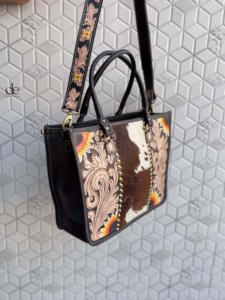 กระเป๋าหนังวัวขนสัตว์สำหรับผู้หญิงใช้ได้หลากหลายดีไซน์ไม่เหมือนใคร - Product Image 3