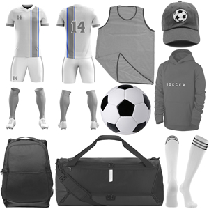 Uniformes de Fútbol Personalizados para Hombre - Conjuntos de Uniformes de Fútbol Transpirables de Secado Rápido de Manga Corta 100% Poliéster - Product Image 1