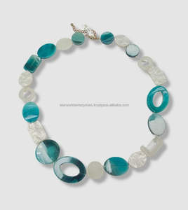 เรซิ่นอีพ็อกซี่ออกแบบสร้อยคออุปกรณ์เสริมแฟชั่นเครื่องประดับสร้อยคอชุดสําหรับผู้หญิงมีจําหน่ายในราคาส่งออก - Product Image 6