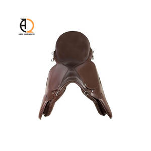 Silla de Montar Inglesa de Cuero, Duradera, Ligera, Transpirable, de Alta Calidad para Montar a Caballo - Product Image 5