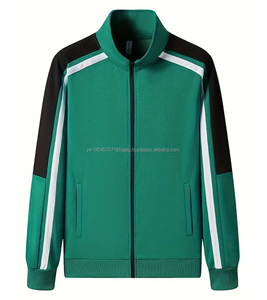 Survêtement d'hiver pour homme, design personnalisé, haute qualité, 100% coton, respirant, doublure polaire écologique, poches, vente en gros - Product Image 3