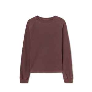 Sweat-shirts longs unisexe en coton pour femme, sweat-shirt molletonné à épaules tombantes, sweat-shirt personnalisé pour femme, sweat-shirt à col rond - Product Image 1
