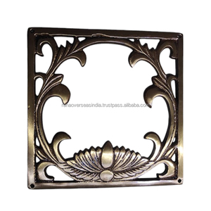 Perilla de metal de latón Premium hecha a mano con acabado antiguo para armarios, cajones y tocadores, diseño y tamaño múltiples - Product Image 5
