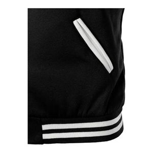 Manufacturer High Quality Varsity Jacket <b>Men</b> Embroidery Leather Sleeves Custom Baseball Letterman Varsity Jacket - Product Image 4