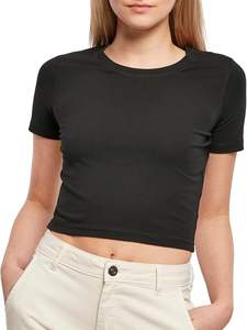 T-shirts courts pour femmes en coton 100% personnalisés, taille oversize, style streetwear, manches courtes, confortables. - Product Image 5