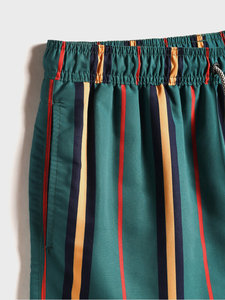 Custom Striped Beach Shorts Summer Quick Dry Fashion Short <b>Top</b> Quality Wholesale Price Swim Shorts Men's Drawstring Casual Short - Product Image 6
