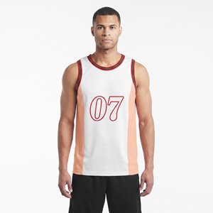 Maillots de basket à col rond pour hommes, maillot de basket pour hommes, sublimation intégrale, maillot de basket pour hommes, coupe ajustée, vêtements de sport - Product Image 6