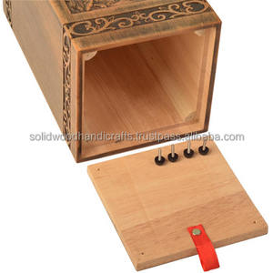 Urne funéraire en bois pour cendres humaines, urnes de crémation pour hommes et femmes, urnes de haute qualité - Product Image 6