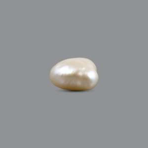 Natural Loose Baroque Keshi Pearl 7.1 Carat Certified AAAAA Grade Freshwater White - Product Image 3