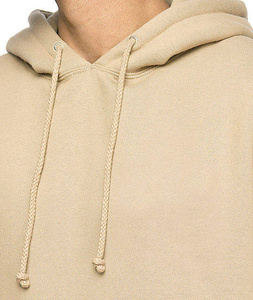 Sweat à capuche en coton pur personnalisé, coupe ample, sweat à capuche en coton uni de haute qualité, sweat à capuche confortable AI-HD-01 - Product Image 5
