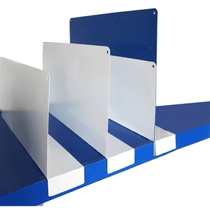 ตัวแบ่งชั้นวางของพลาสติก PVC คุณภาพสูง ปรับได้ สำหรับจัดแสดงสินค้าในร้านค้า  ผู้ผลิตขายส่ง - Product Image 1