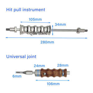 Kit de clavos intramedulares autolock de acero inoxidable para húmero, instrumentos quirúrgicos CE de Surgiright Instrument - Product Image 5