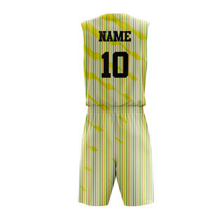 Uniformes de Baloncesto Sublimados de Alta Calidad con Diseño Personalizado 100% Poliéster, Nombre del Equipo en Aplique, Transpirables y Sólidos - Product Image 2