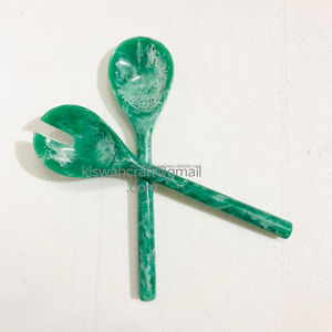 ชุดช้อนคนทำจากเรซินสำหรับตวงผักและผลไม้สำหรับงานปาร์ตี้เครื่องมือสลัดในครัวแบบทันสมัยตามสั่ง - Product Image 2