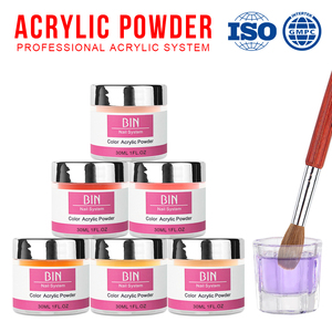 Polvo Acrílico de Calidad Profesional <span class=keywords><strong>para</strong></span> <span class=keywords><strong>Uñas</strong></span>, Transparente, en Frascos Líquidos, <span class=keywords><strong>para</strong></span> Inmersión, Venta al por Mayor a Granel, en Nails 1 Custom Set y con Nueva Etiqueta - Product Image 3