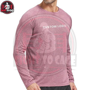 Camisetas de Manga Larga para Hombre, Ligeras, Tejido Sólido, Secado Rápido, Suaves, Elegantes, Clásicas, Cómodas, con Logotipo Personalizado - Product Image 4