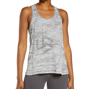 Sleeveless T Shirt Oem Private Label Gym Fitness <b>Womens</b> Tank <b>Tops</b> Plus Size White Sportswear OEM Service Customized Short Print - Product Image 4